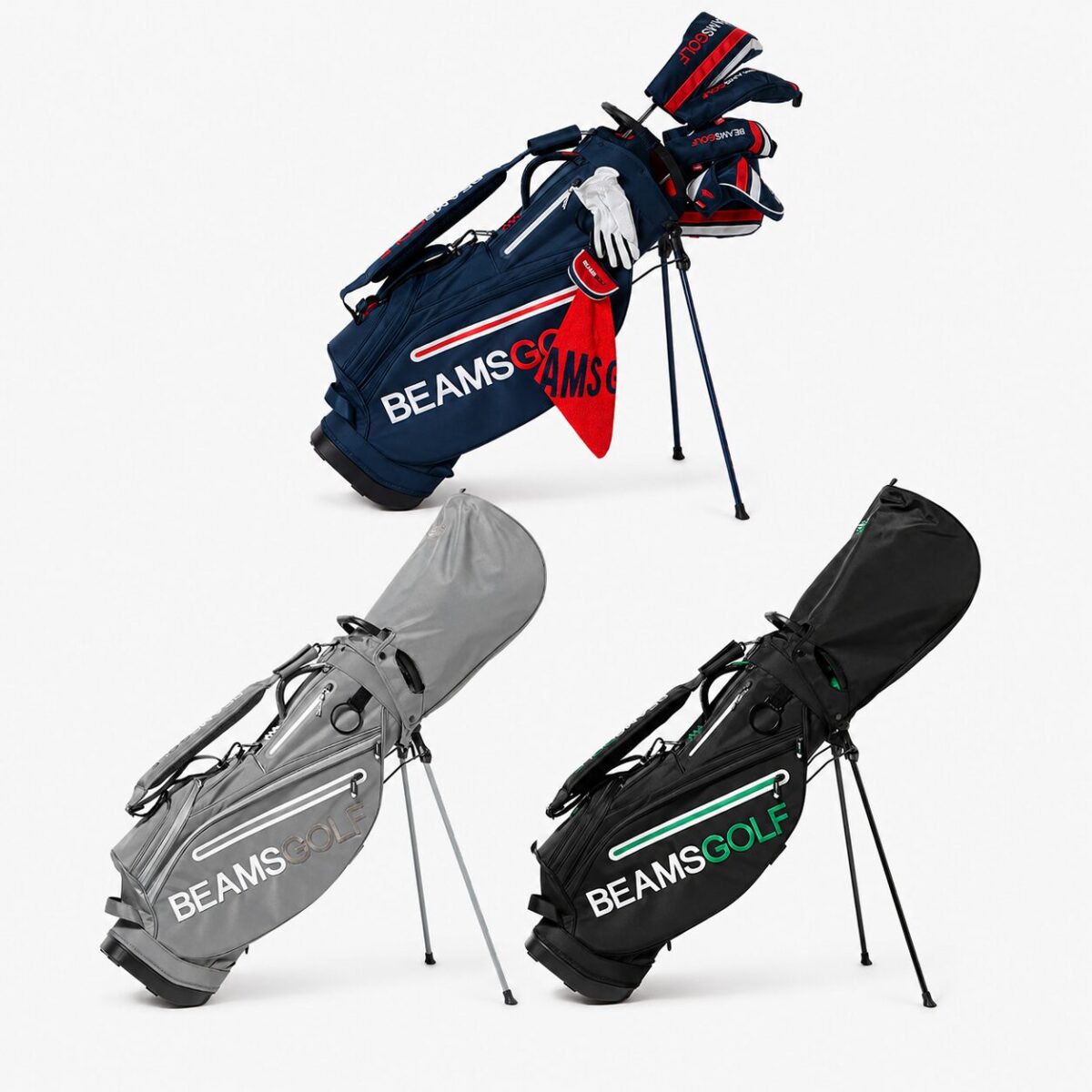 BEAMS GOLF スタンド キャディバッグ 4